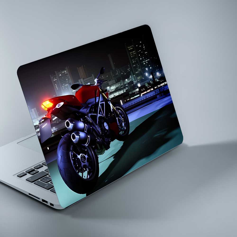 Bike And The View  - LAPTOP SKIN