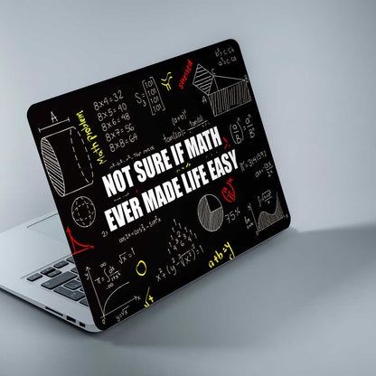 If math ever made life easy - LAPTOP SKIN 