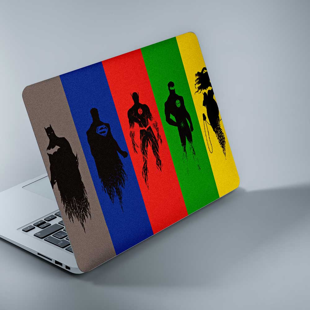 Dc superheroes - LAPTOP SKIN