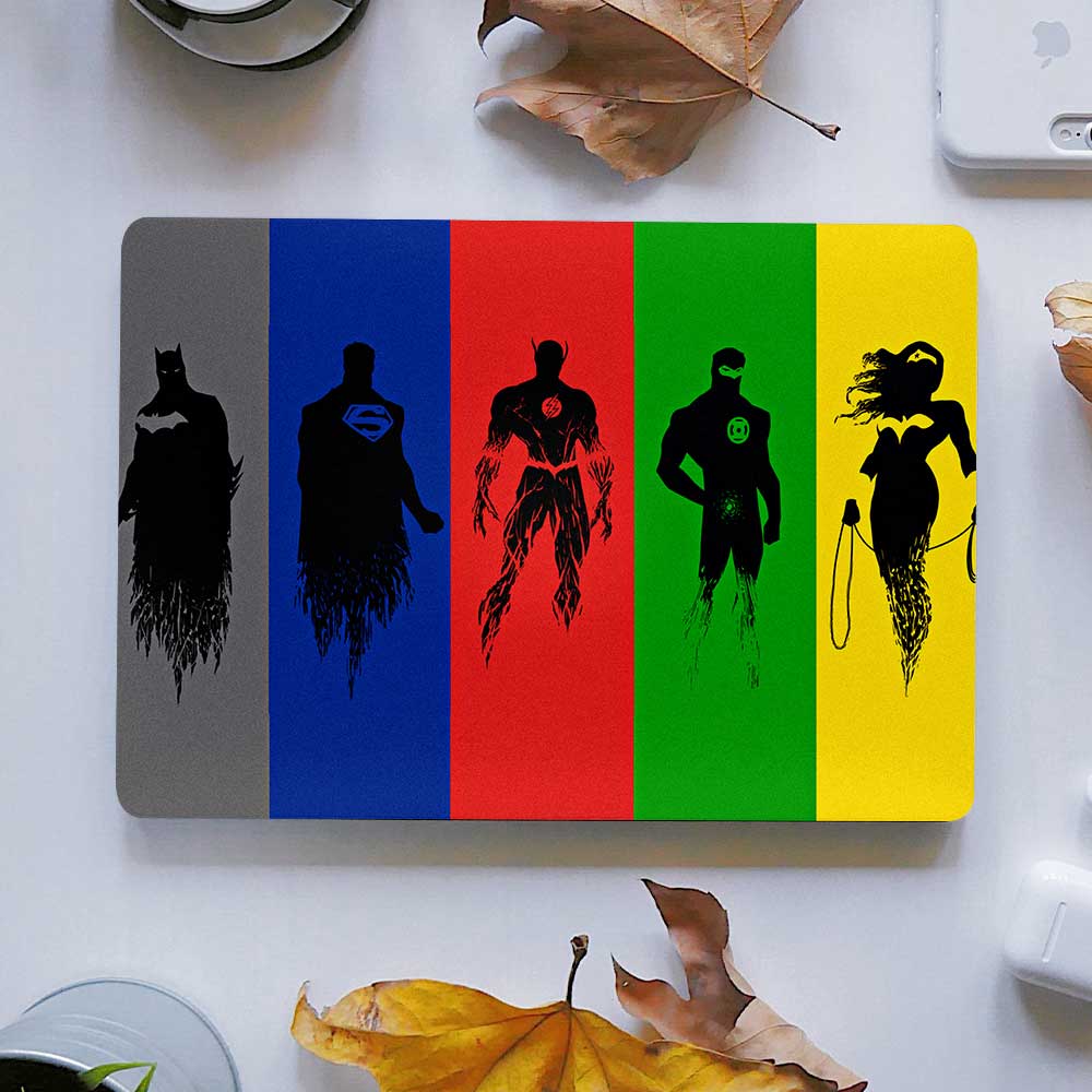 Dc superheroes - LAPTOP SKIN