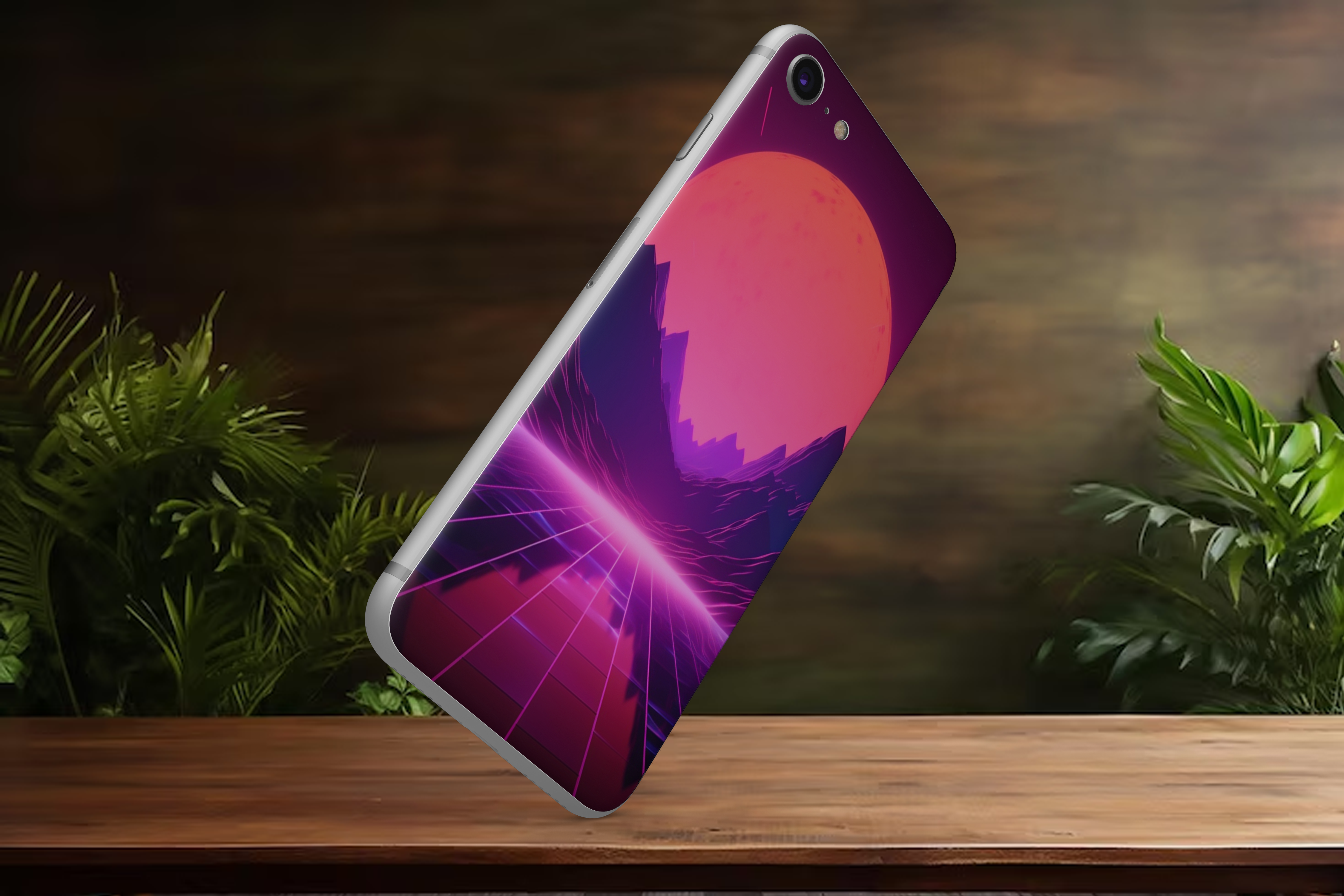 NeonDesign Sunset - Mobile Skin (3D Textured) FC1293