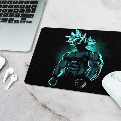 Goku blue - Mouse Pad