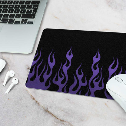 Purple flame - Mouse Pad