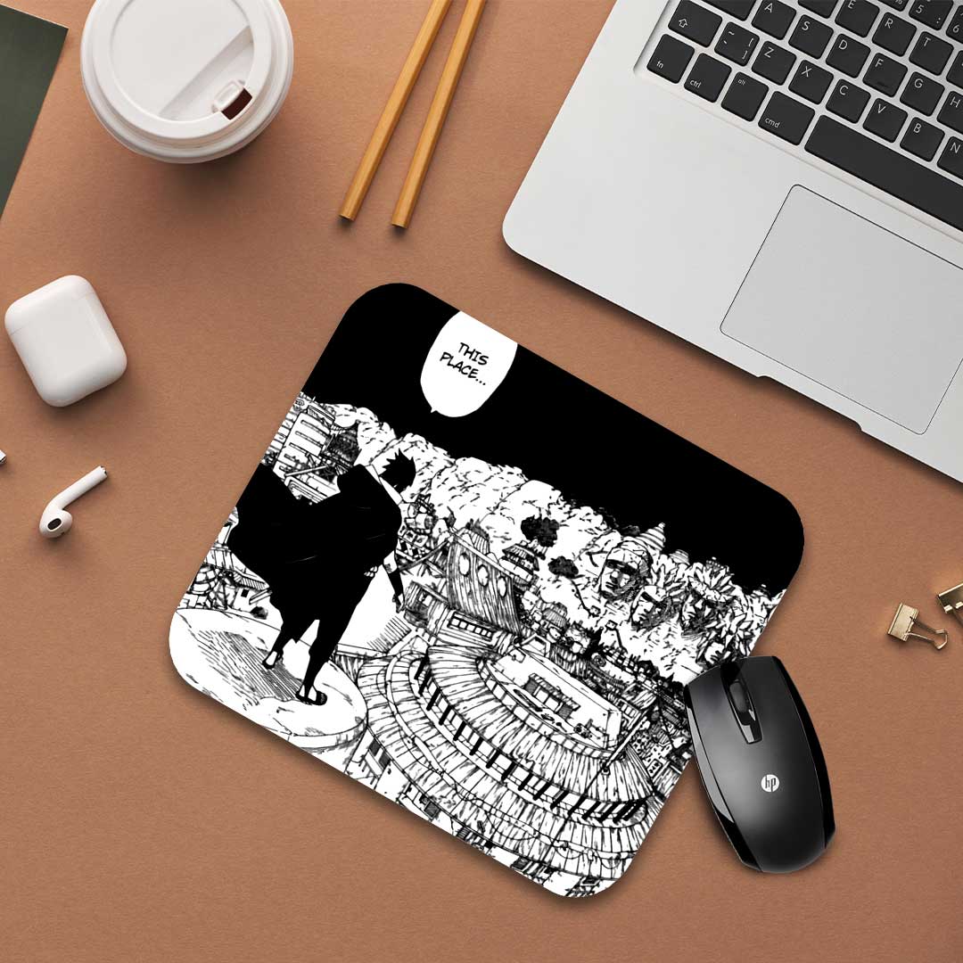 Naruto this place - Mouse Pad