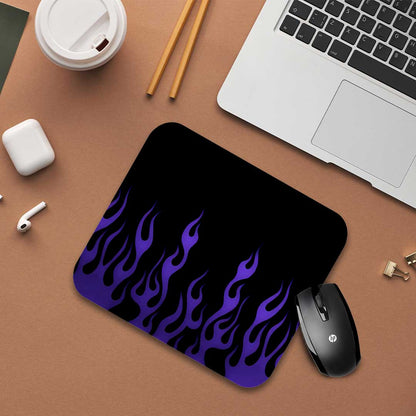 Purple flame - Mouse Pad