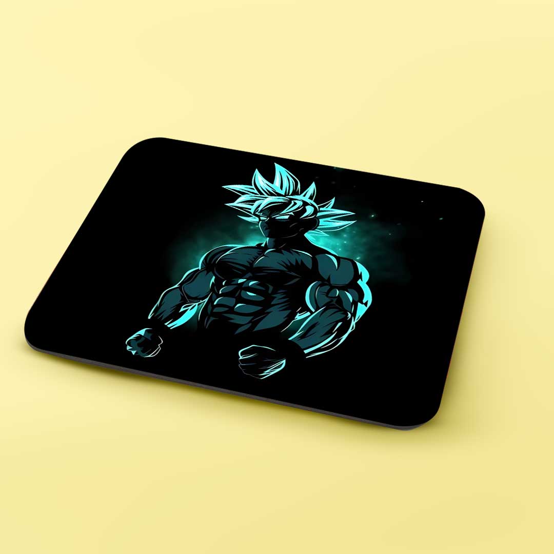 Goku blue - Mouse Pad