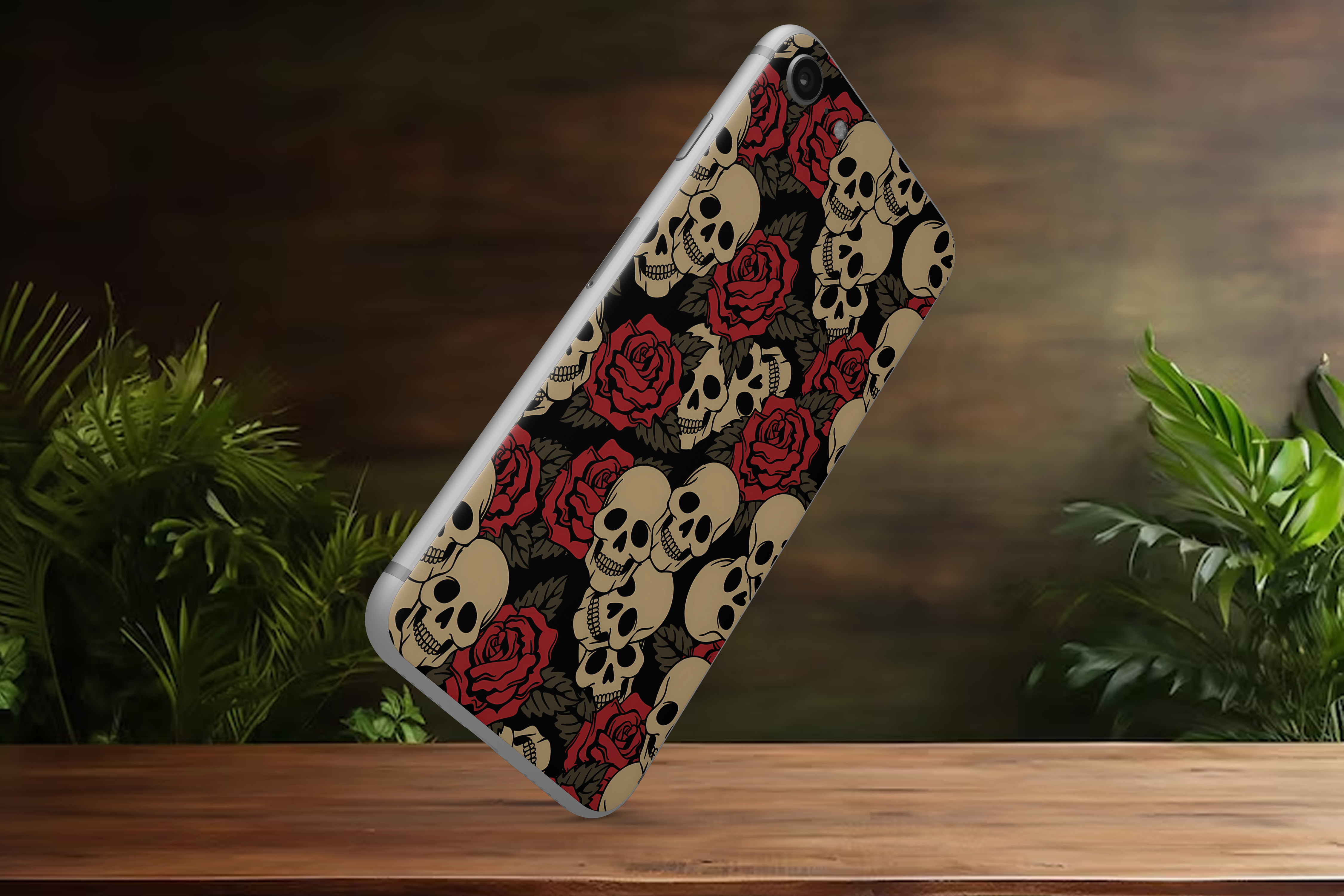 Skull Abstract Art - Mobile Skin (3D Textured) FC1428