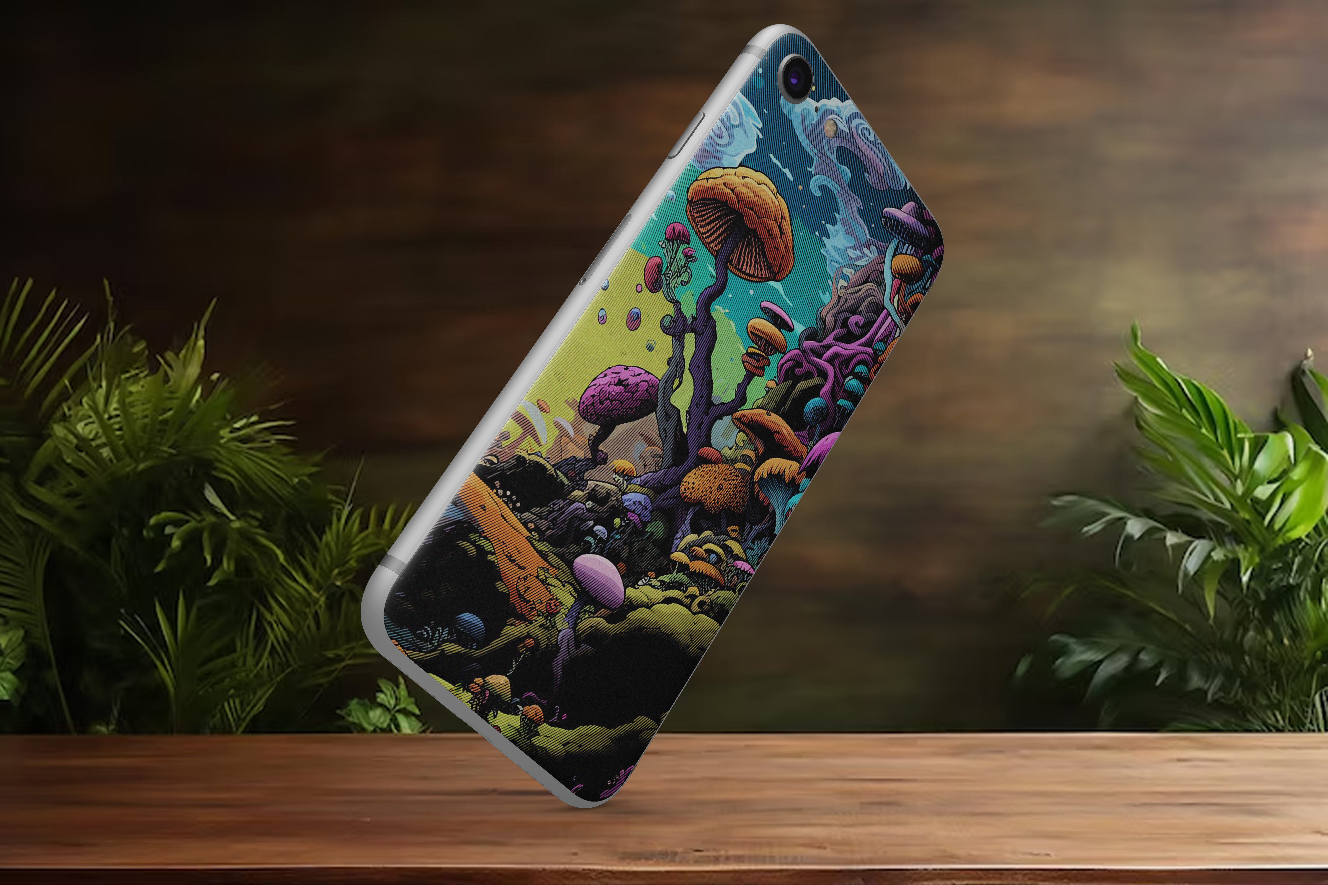 aesthetic psychedelic - Mobile Skin (3D Textured) FC1040