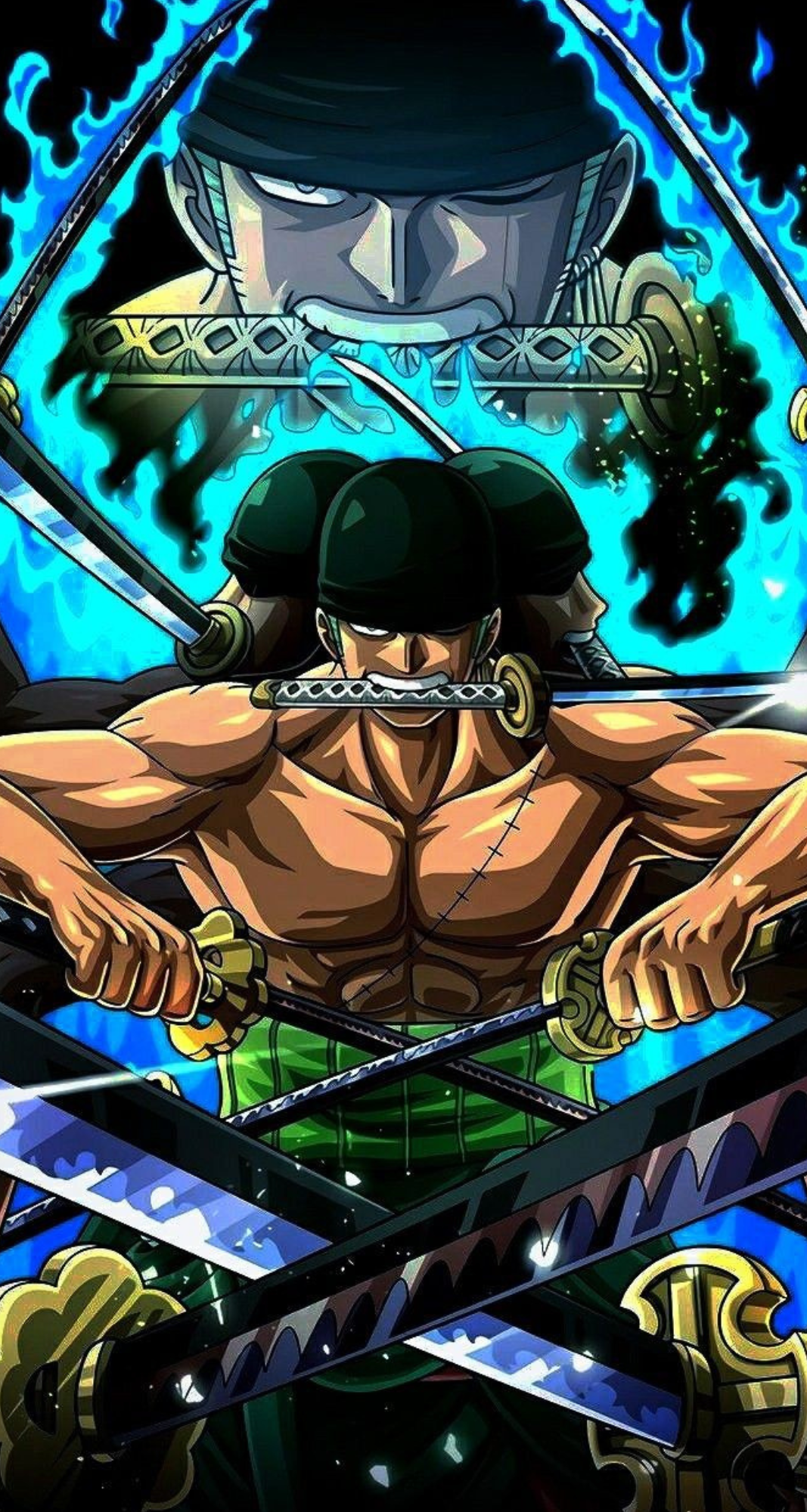 Zoro Ashura  - Mobile Skin (3D Textured)