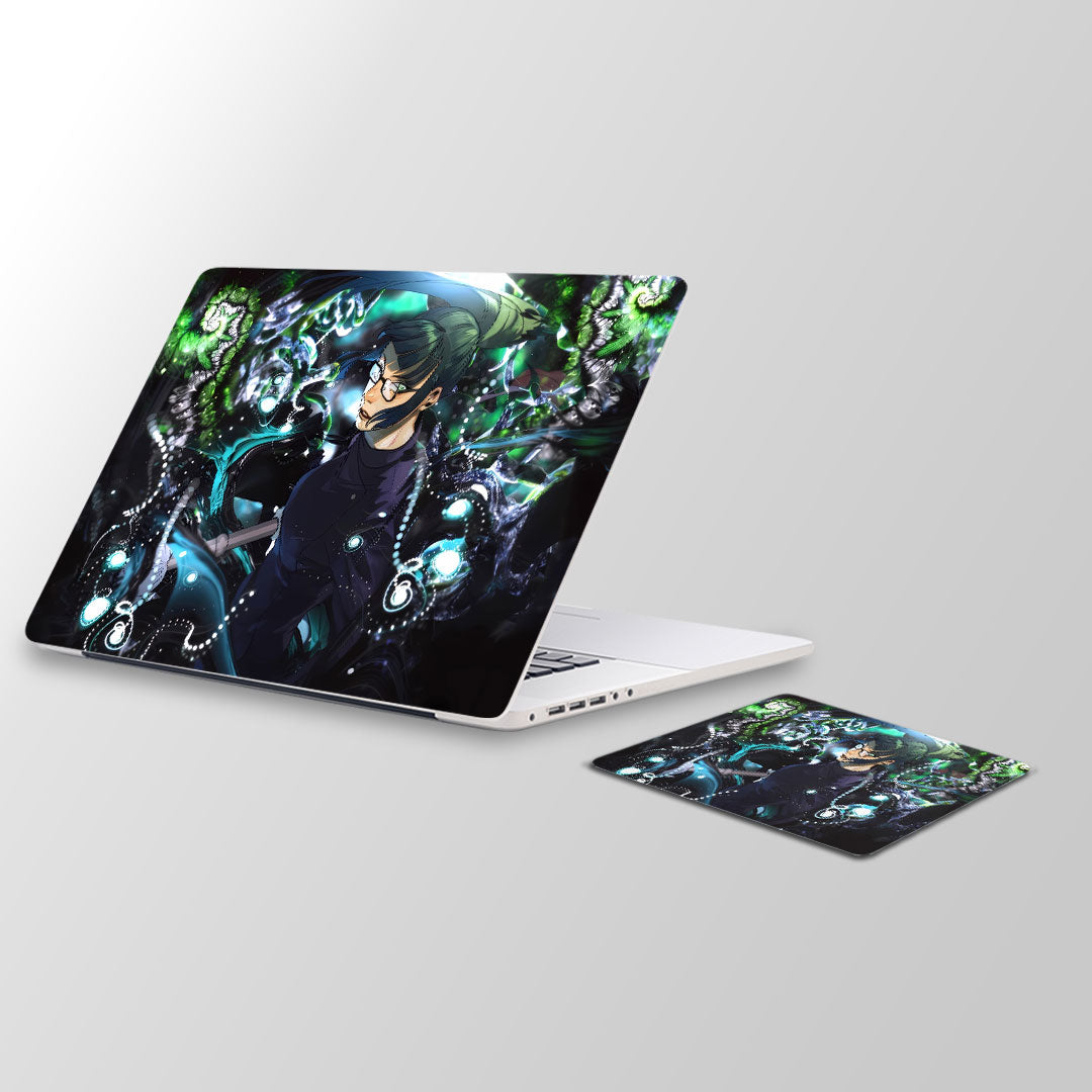 maki retro - Laptop Skin and Mouse Pad Combo