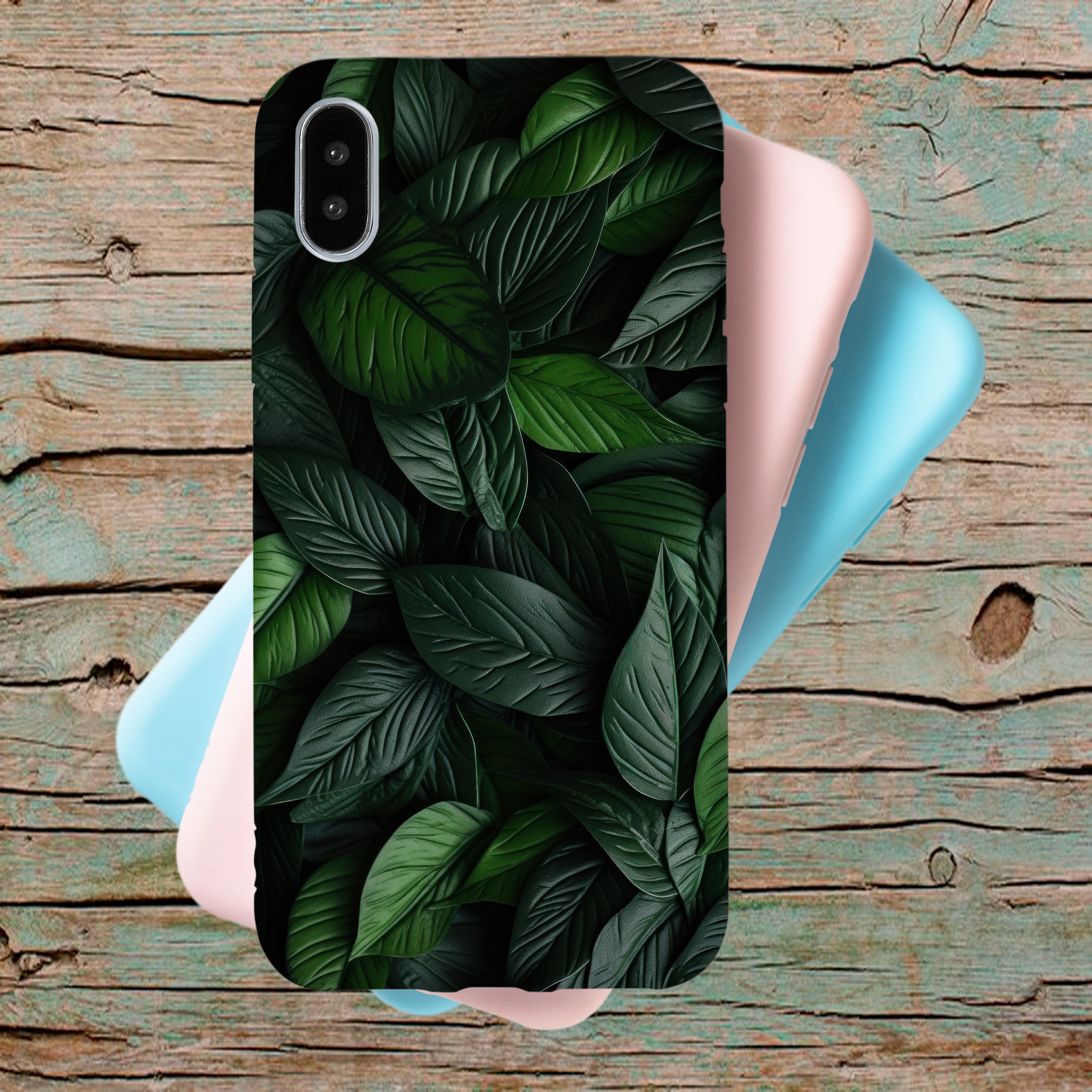 Leaf- Mobile Skin(3D Textured) FC1325