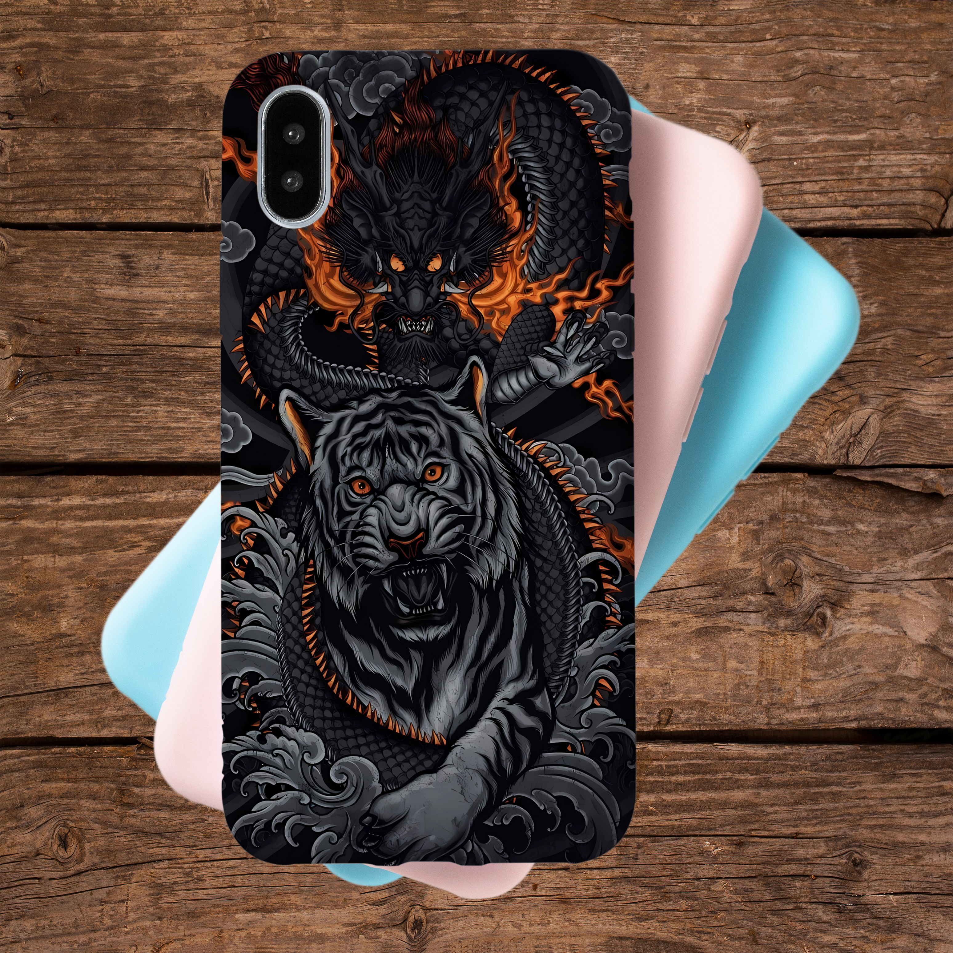 dragon japanese - Mobile Skin (3D Textured) FC1117