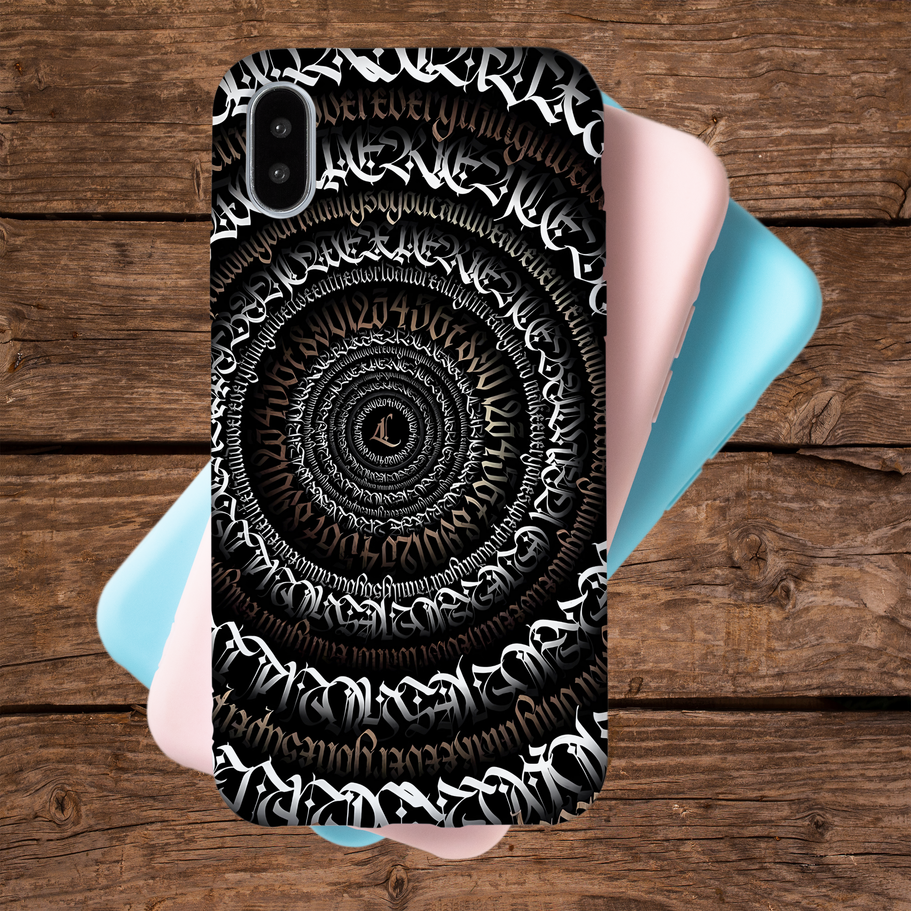 calligraphy - Mobile Skin (3D Textured) FC1183