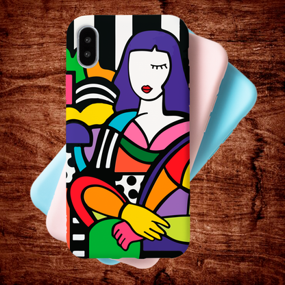 Abstract girl - Mobile Skin FC1412