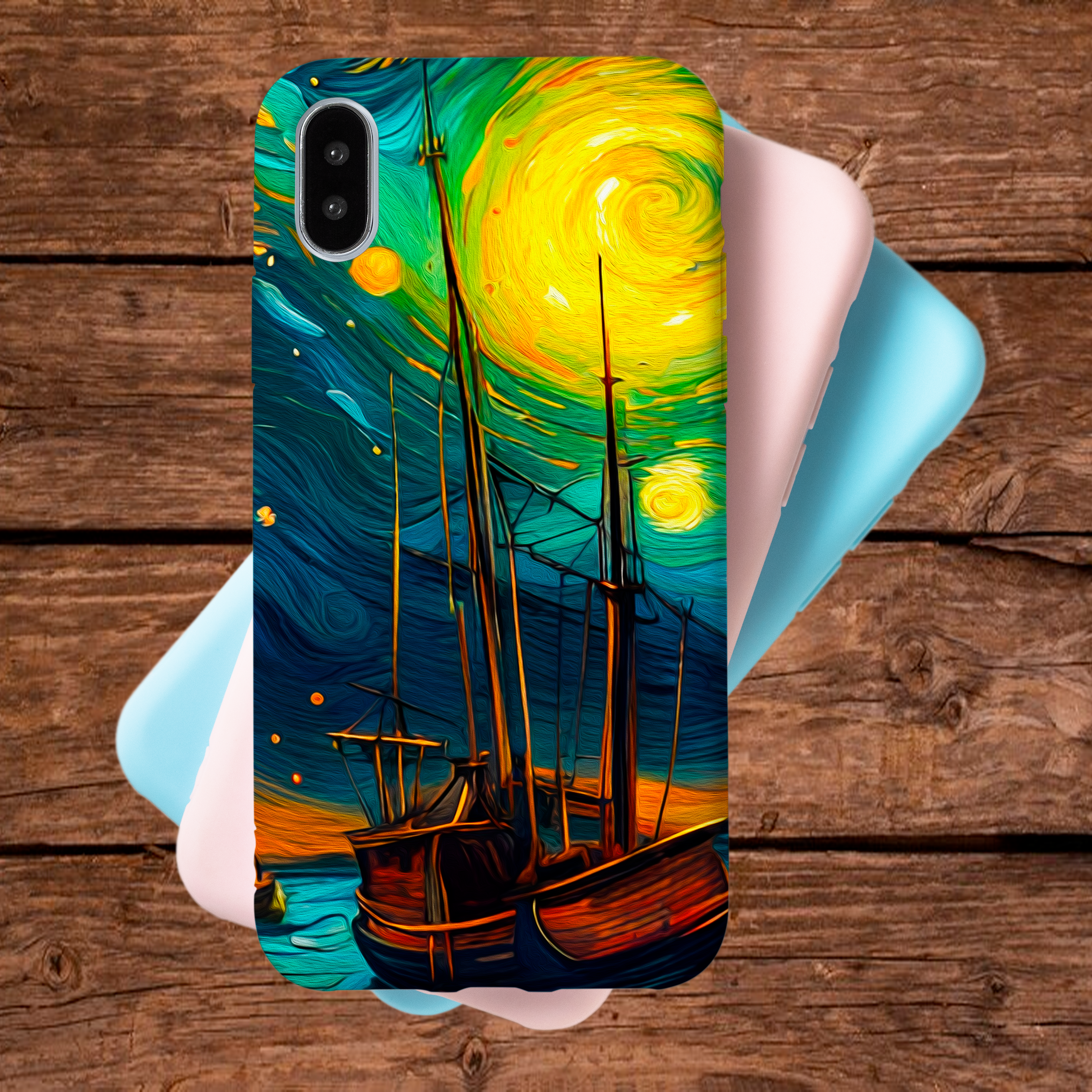 Night sky voyage- Mobile Skin (3D Textured) FC1288