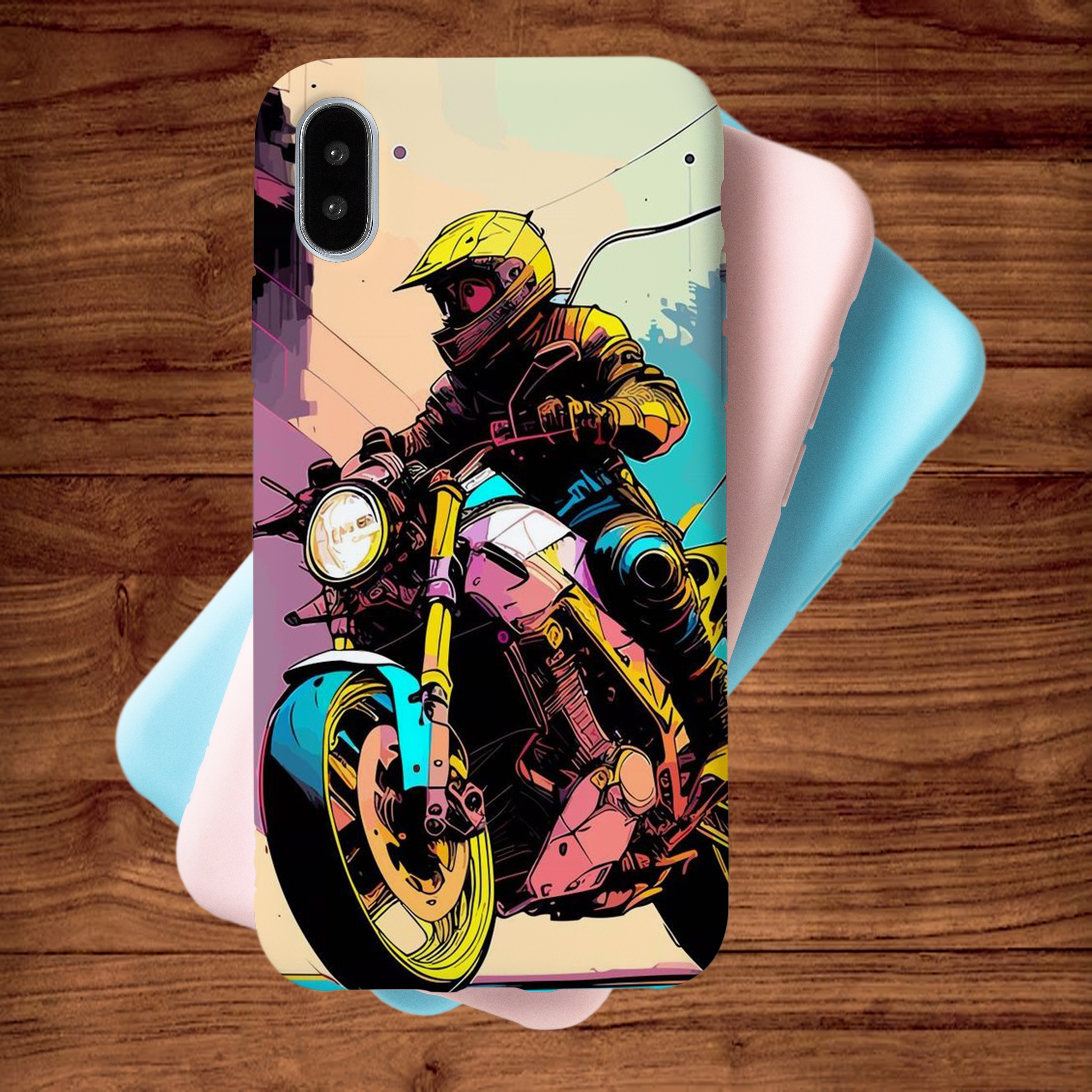 Motor Bike- Mobile Skin (3D Textured) FC1305