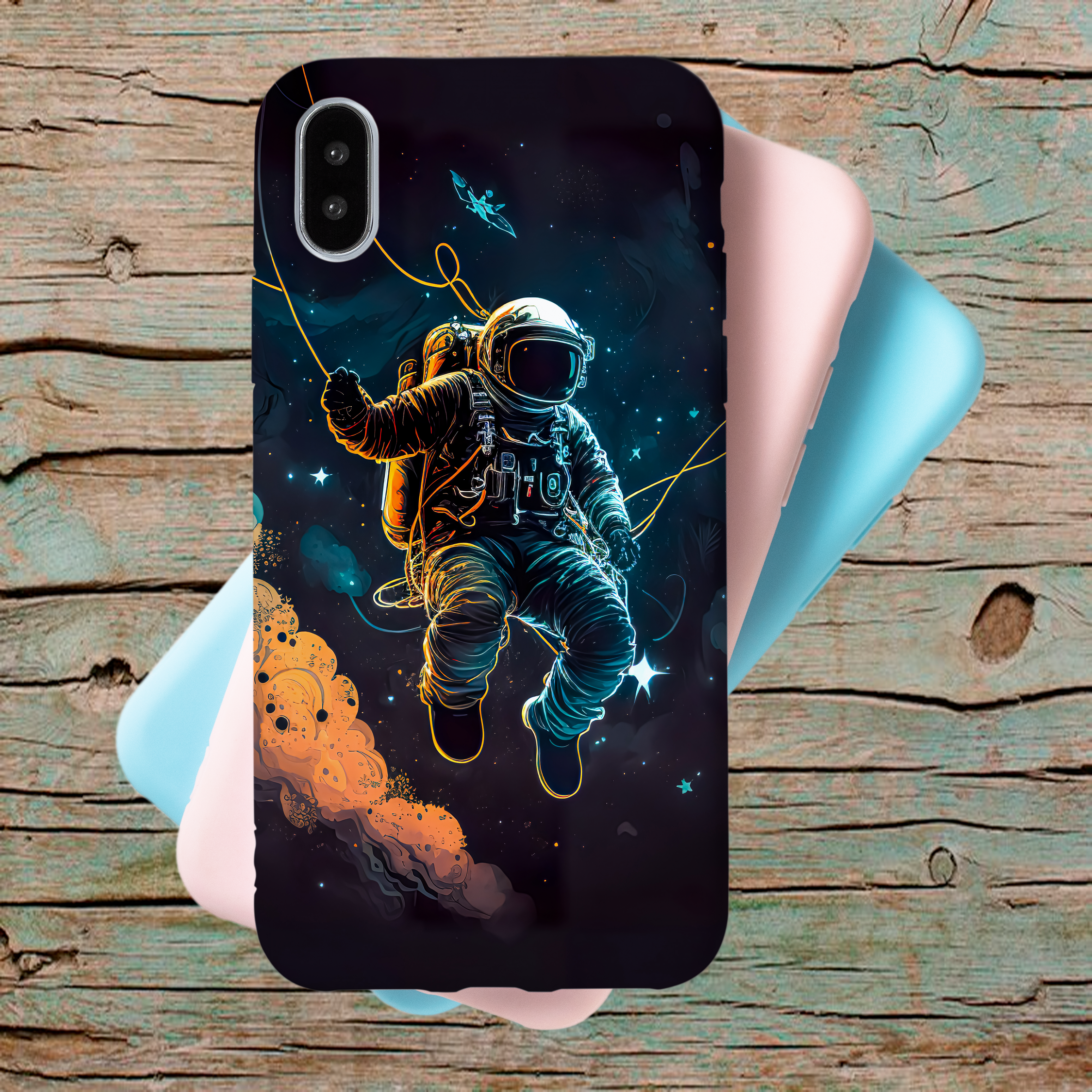 Astronaut - Mobile Skin(3D Textured) FC1443