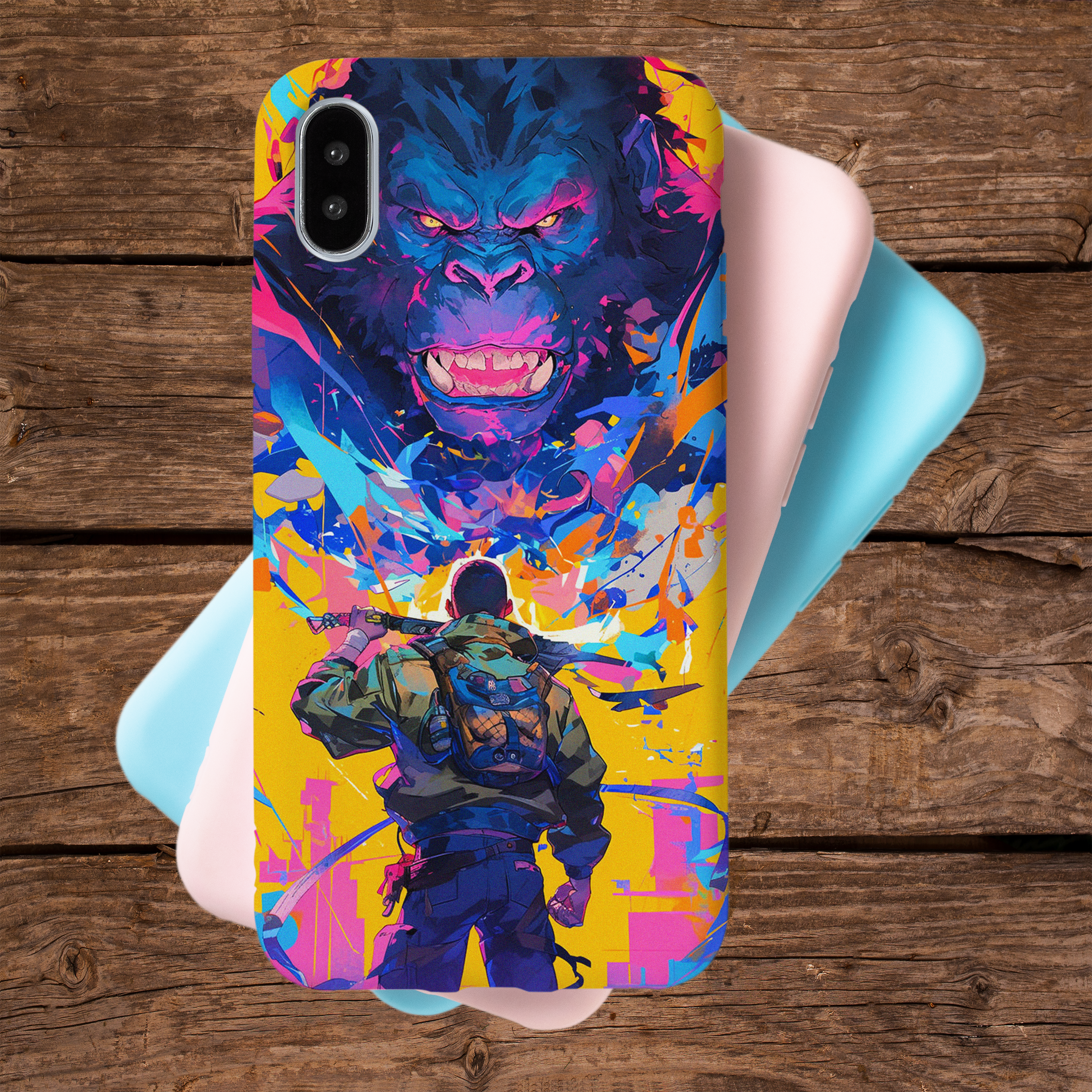 Gorilla Crust - Mobile Skin (3D Textured) FC1075