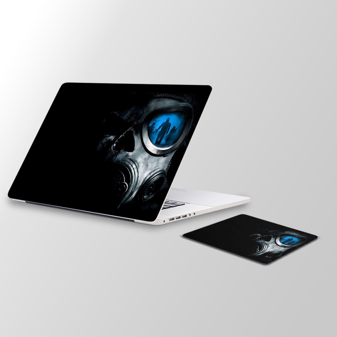 The out break Laptop Skin and Mouse Pad Combo