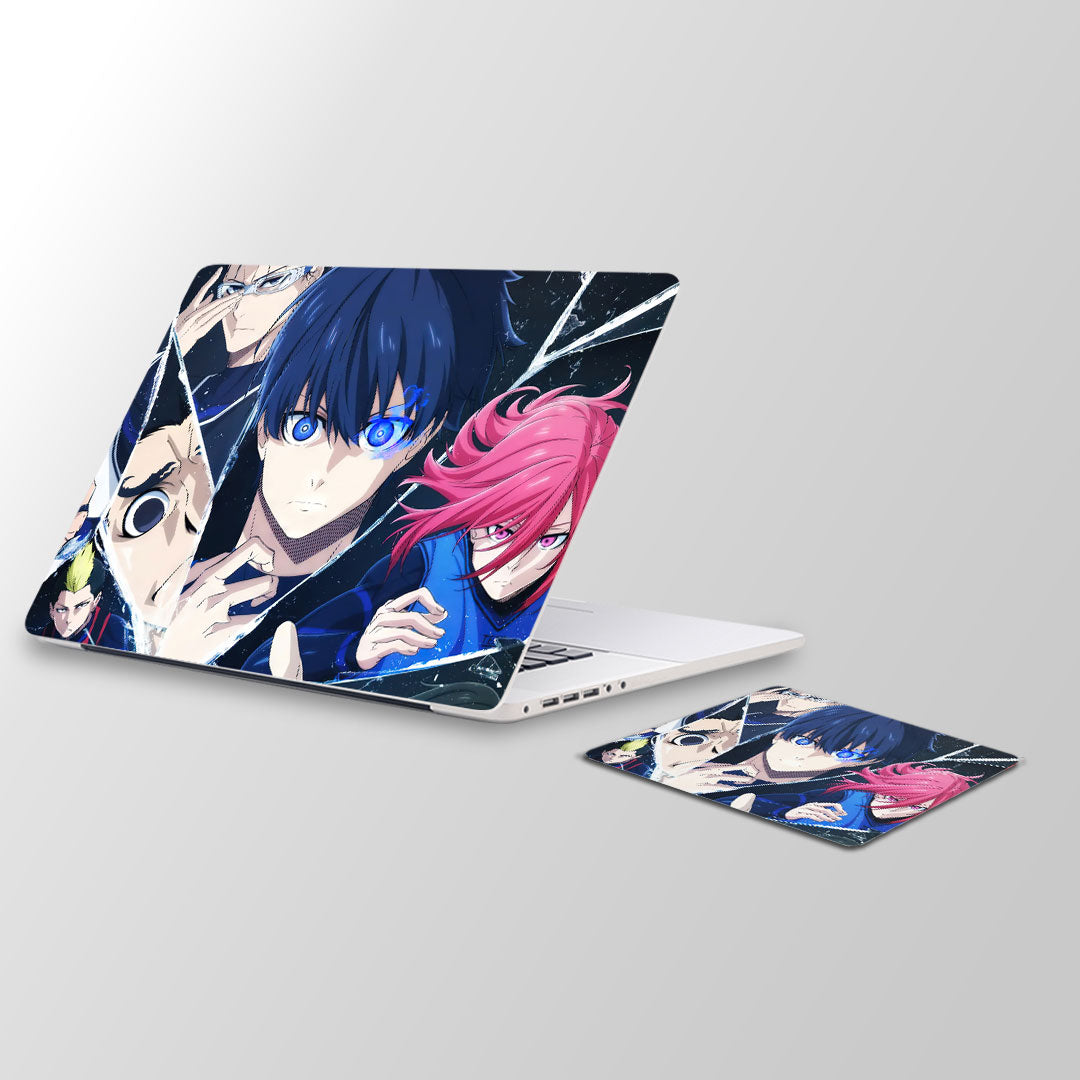 The team Laptop Skin and Mouse Pad Combo