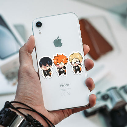 Three idiots Haikyuu Stickers