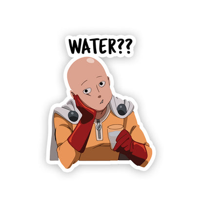 Water Anyone Saitama Stickers