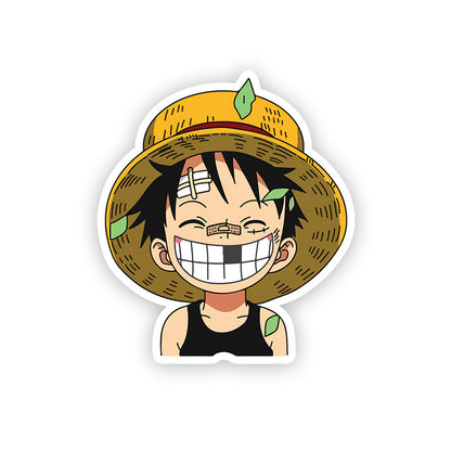 Mini luffy One piece Stickers