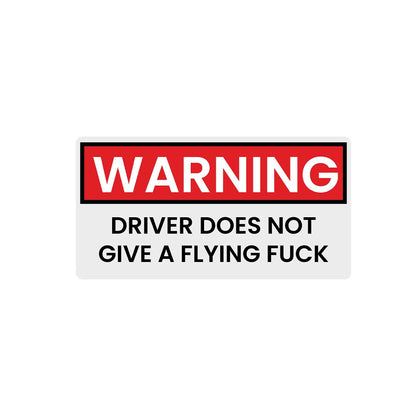 Warning driver does not give