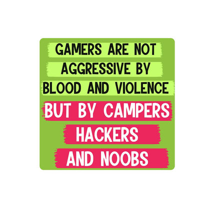 Gamers are not aggressive