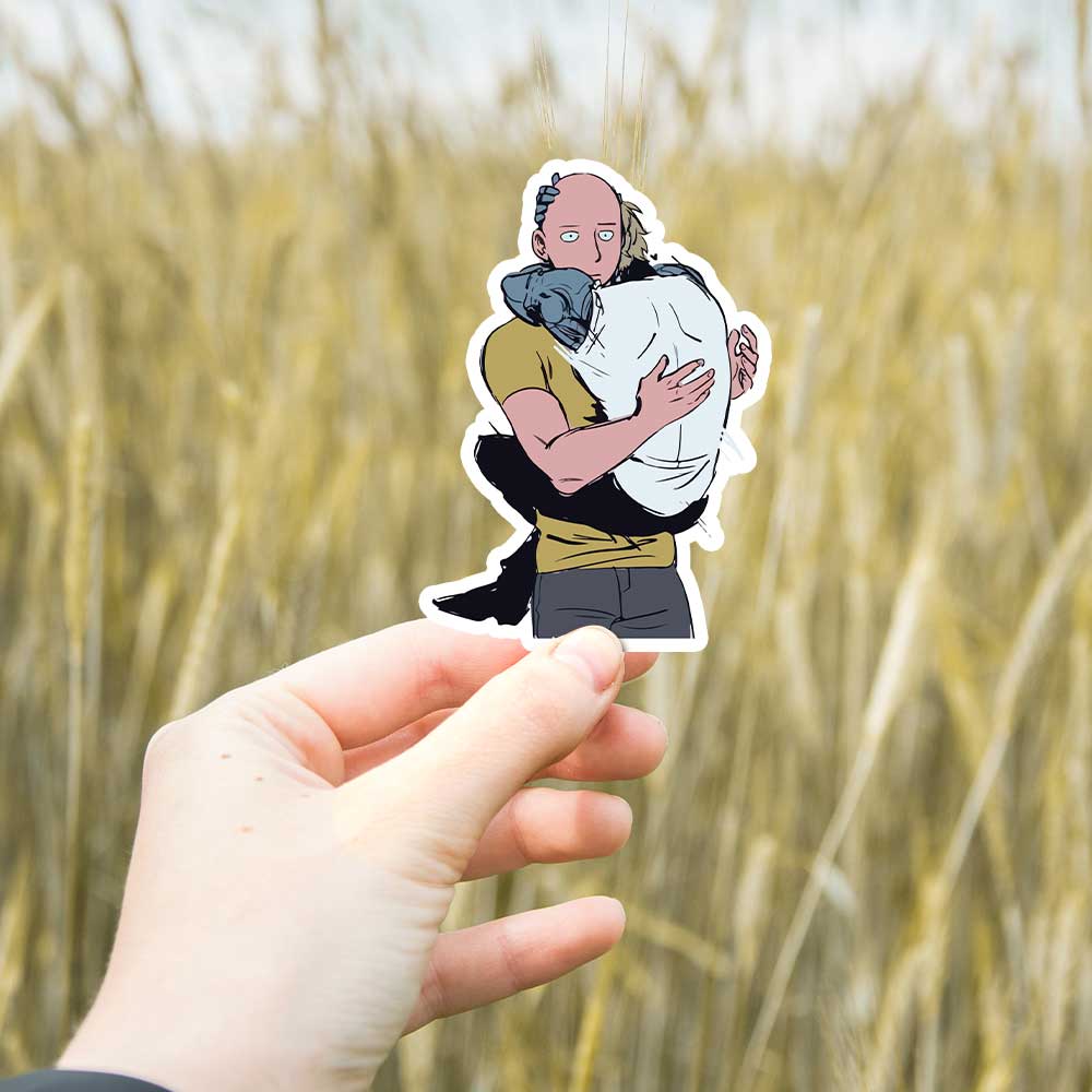 Protect me Saitama Stickers