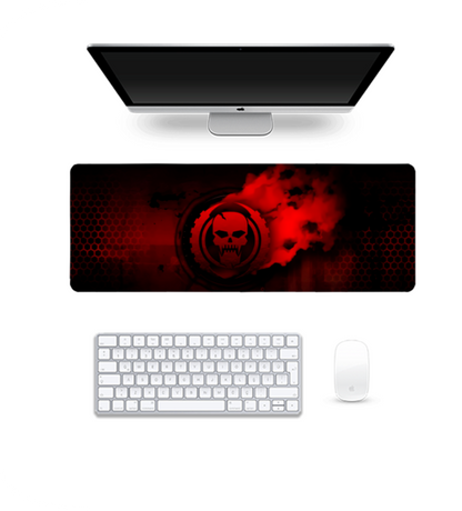 Red skull symbol - Gaming Pad