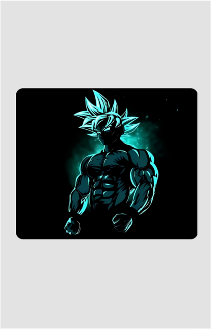 Goku blue - Mouse Pad