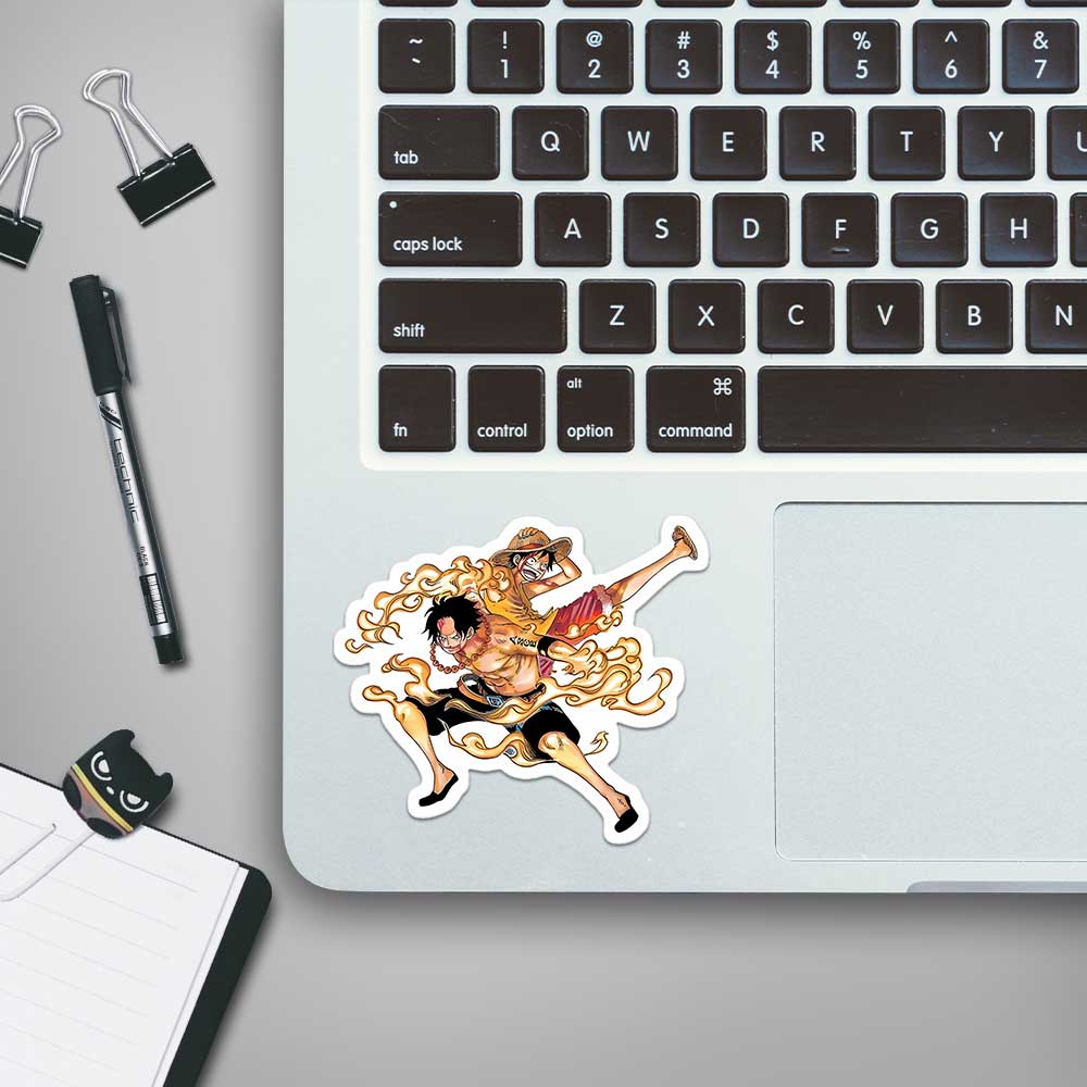 D ace One piece Stickers