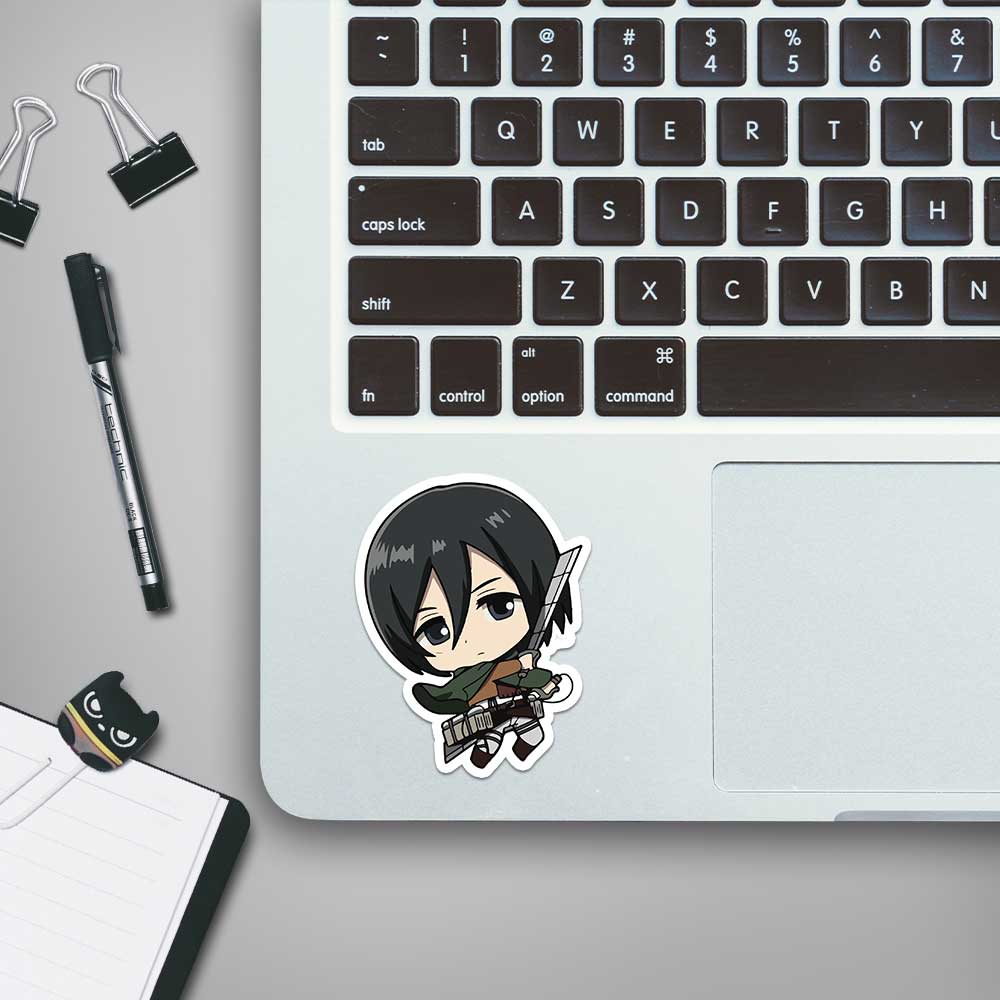 Mikasa_cute_chibi_Stickers