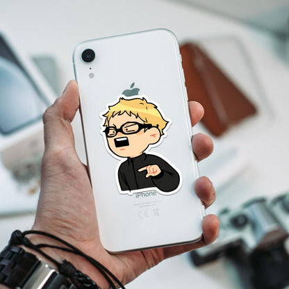 Tsukishima Haikyuu Stickers