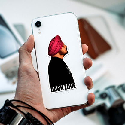 Dark love Siddhu Moosewala  Stickers