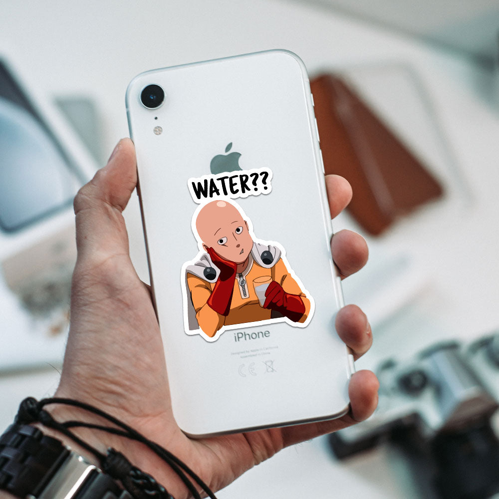 Water Anyone Saitama Stickers