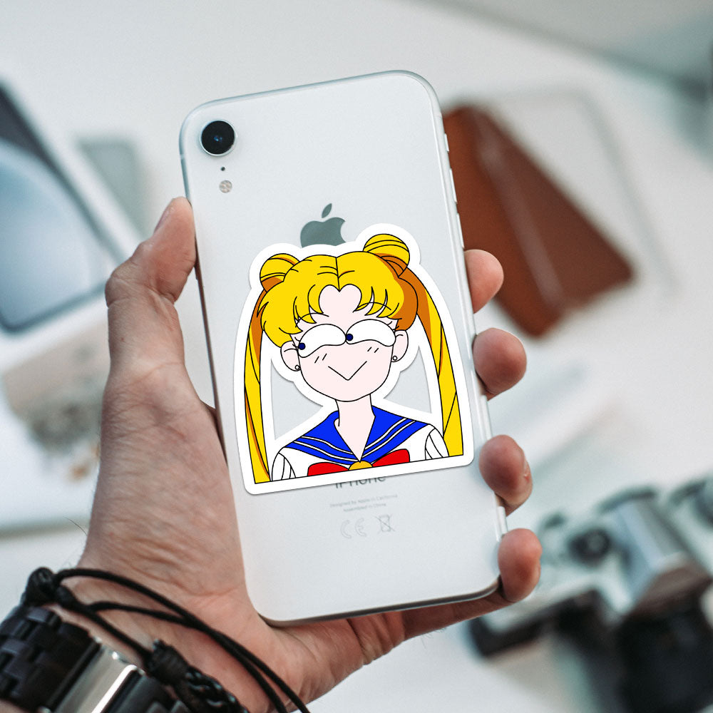 Sailor embarassed Stickers