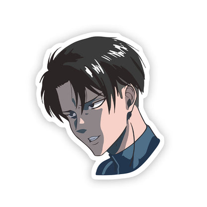 Levi_frustrated_Stickers