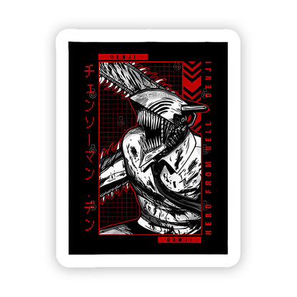 Chainsaw_man_red_Stickers