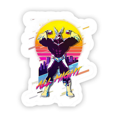 All might guy Stickers My Hero Academia