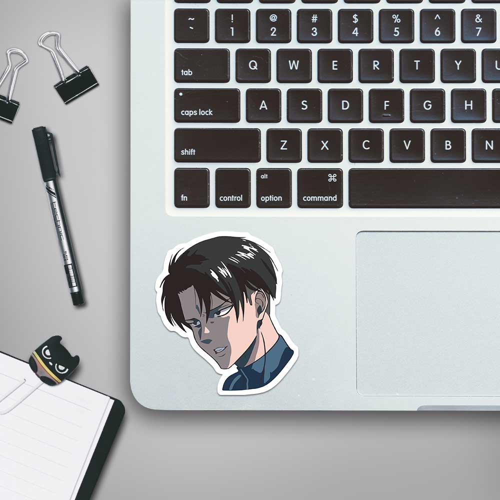 Levi_frustrated_Stickers