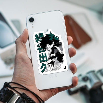 Deku furious Stickers My Hero Academia