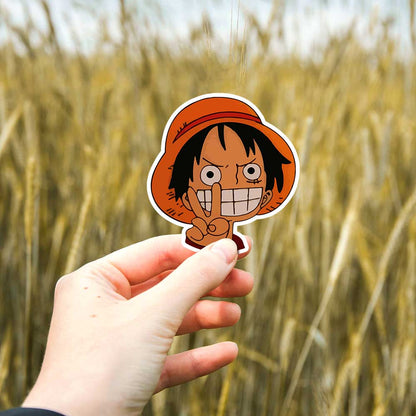 Peace luffy One piece Stickers