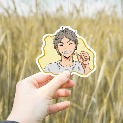 Sugawara proud Haikyuu Stickers