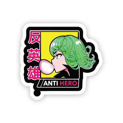 Aniti hero Saitama Stickers