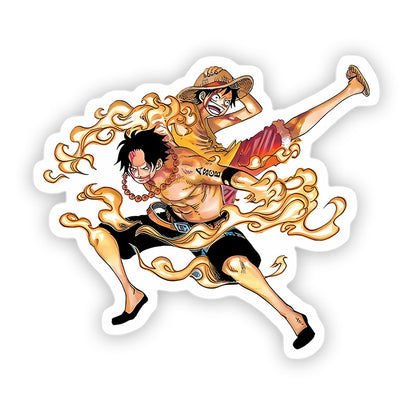 D ace One piece Stickers