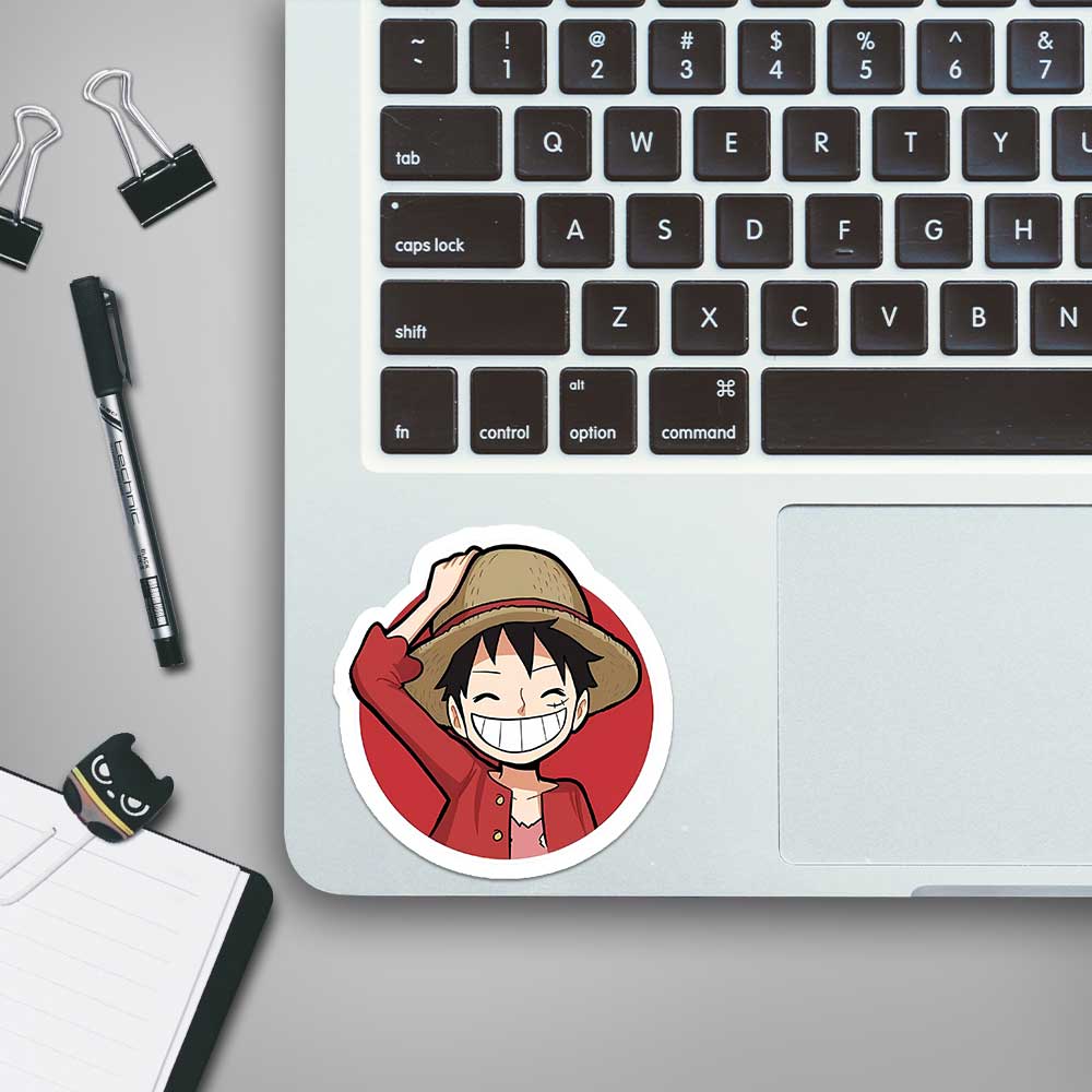 Luffy just another day One piece Stickers