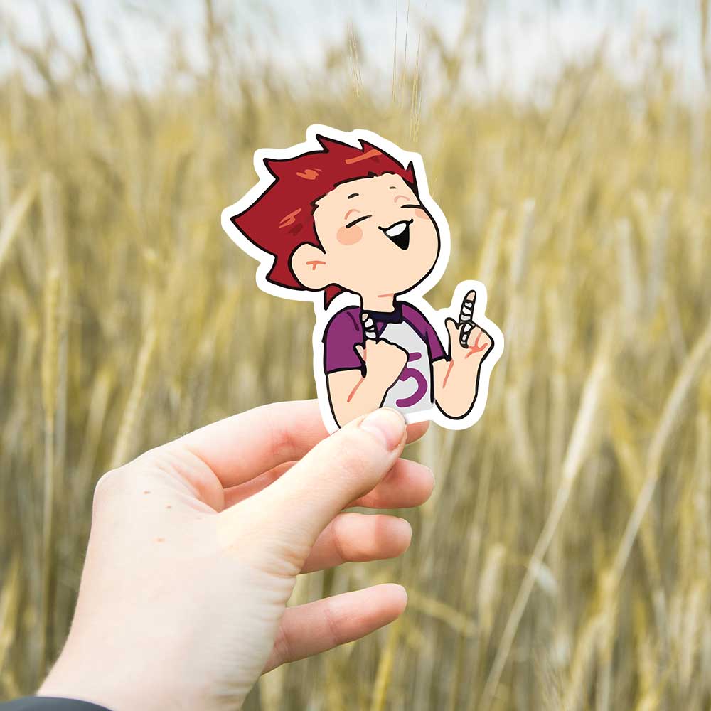 Tendo Haikyuu Stickers