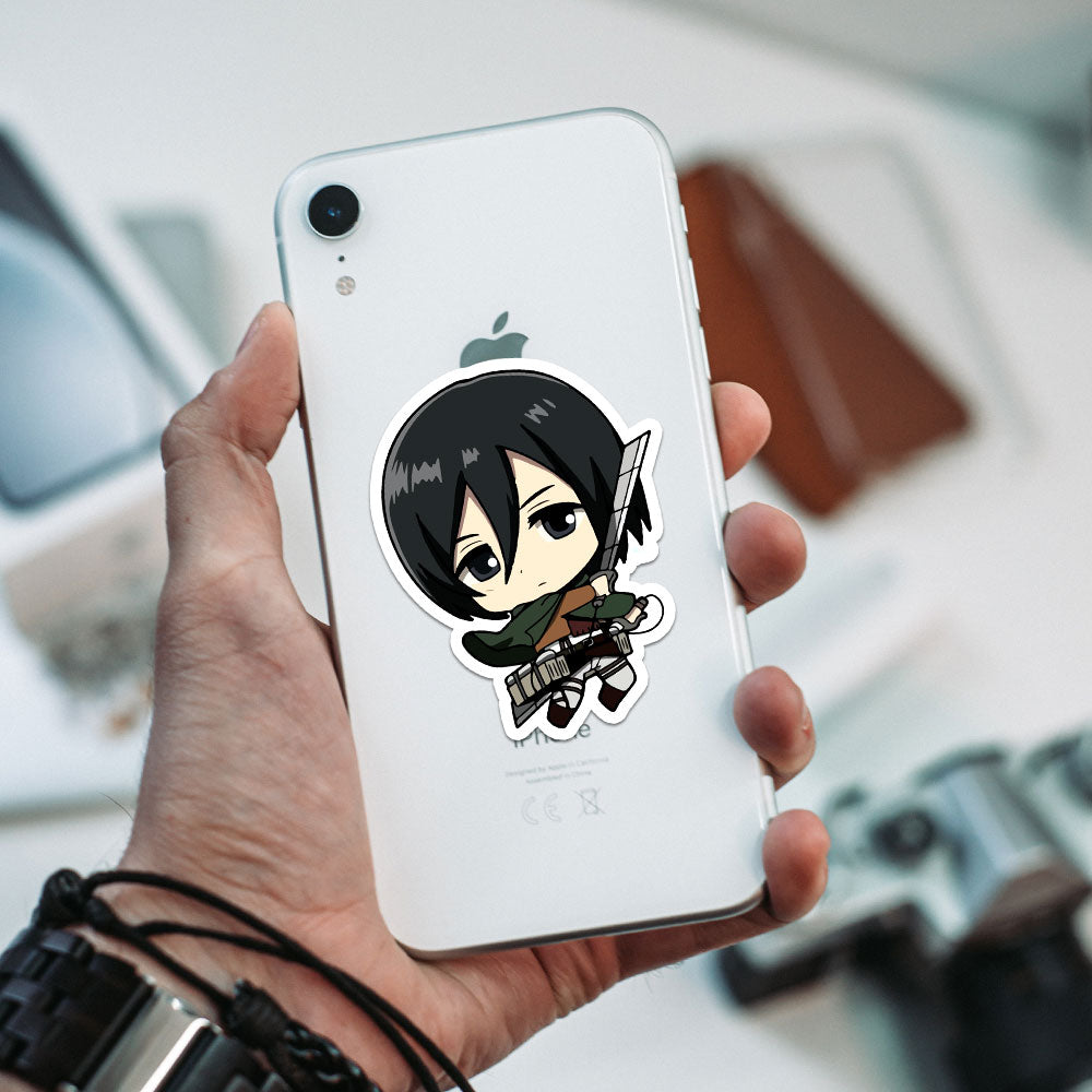 Mikasa_cute_chibi_Stickers